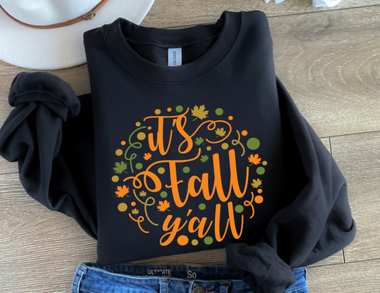 It's Fall Yall Crewneck sweatshirt