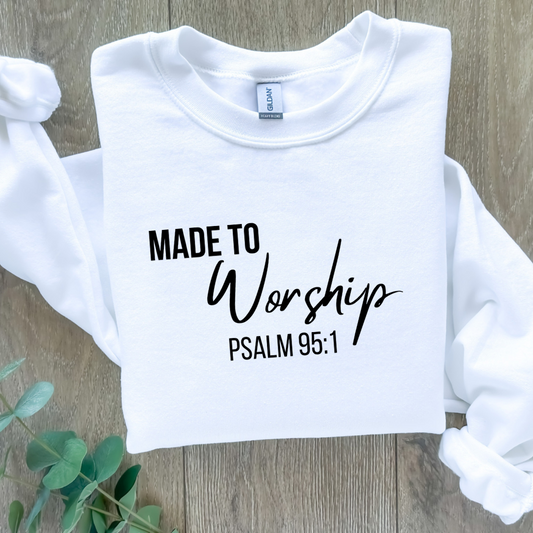 Made to Worship Crewneck sweatshirt