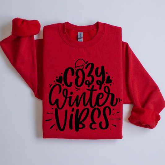 Cozy Winter Vibes Crewneck Sweatshirt